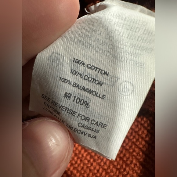 J. Crew Off-Shoulder Rust Sweater - Picture 6 of 6